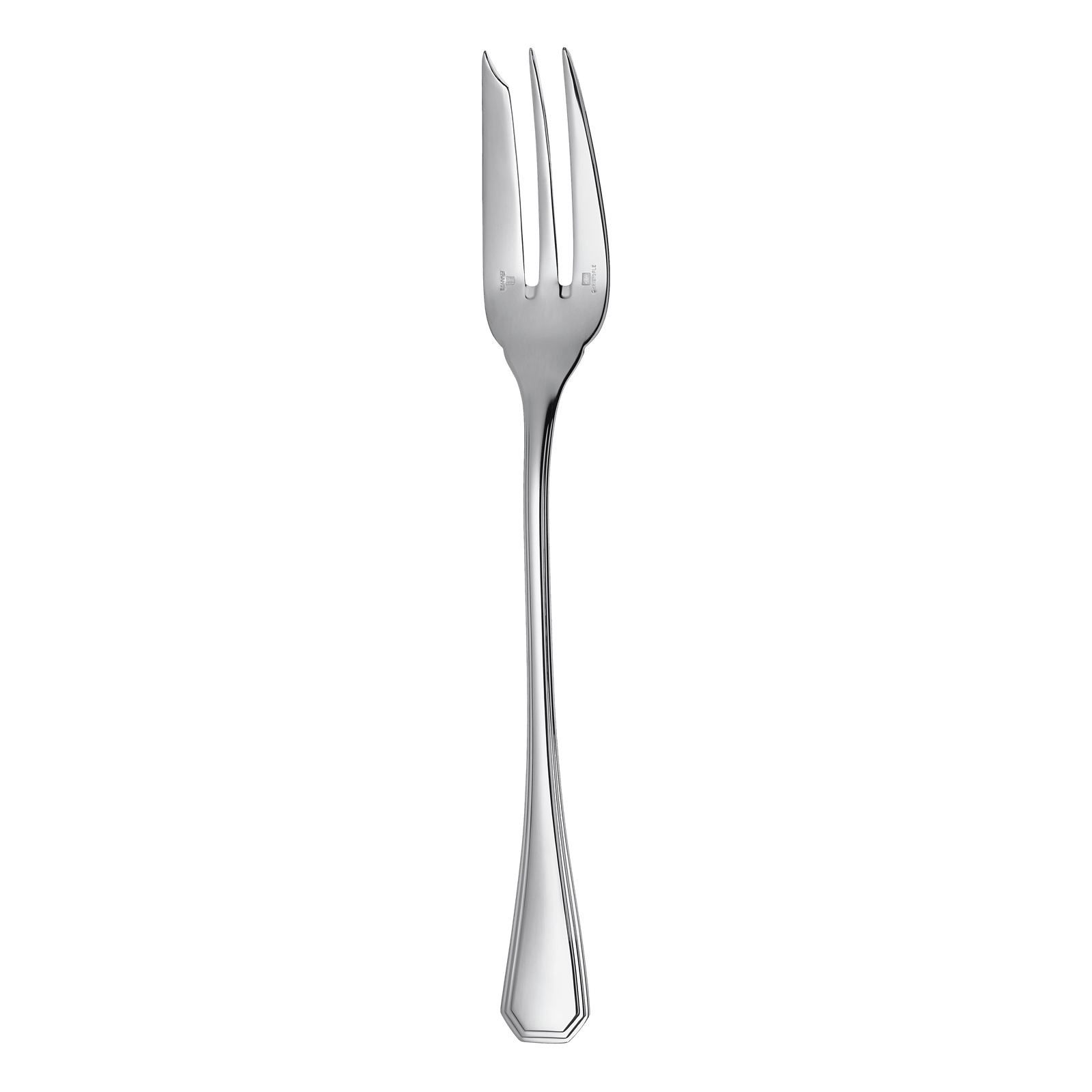 Christofle America Silver Plated Serving Fork
