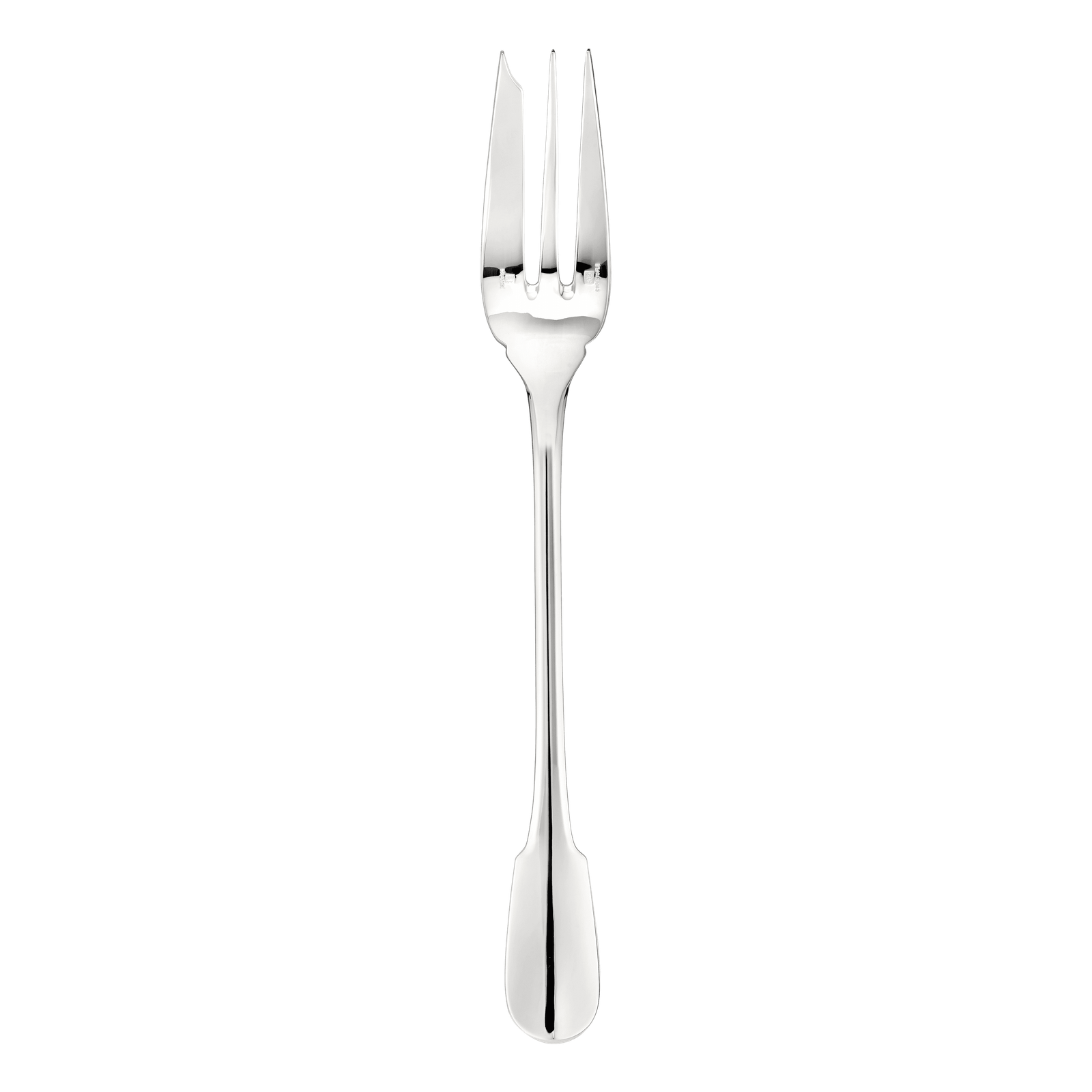 Christofle Cluny Silver Plated Serving Fork