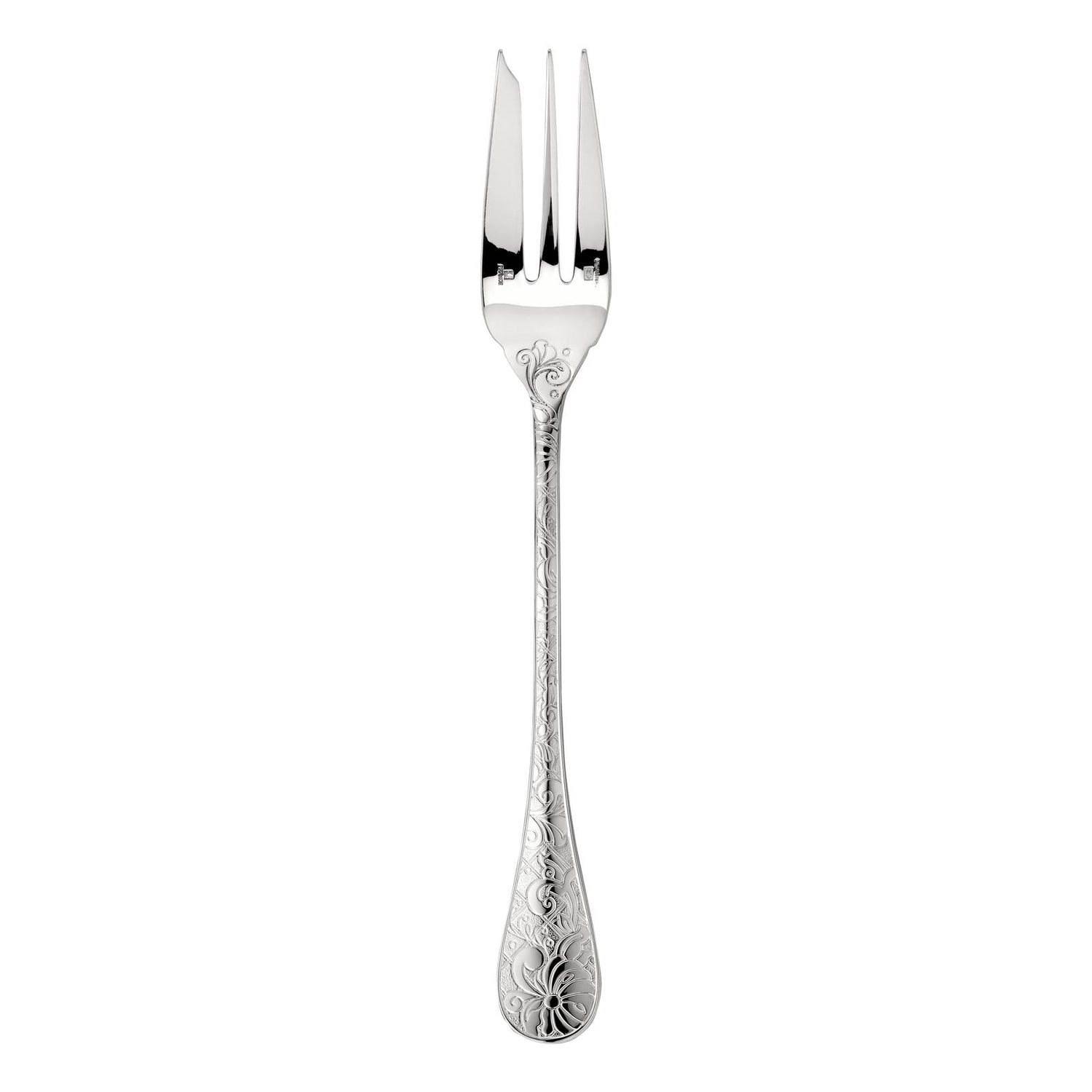 Christofle Jardin d'Eden Silver Plated Serving Fork