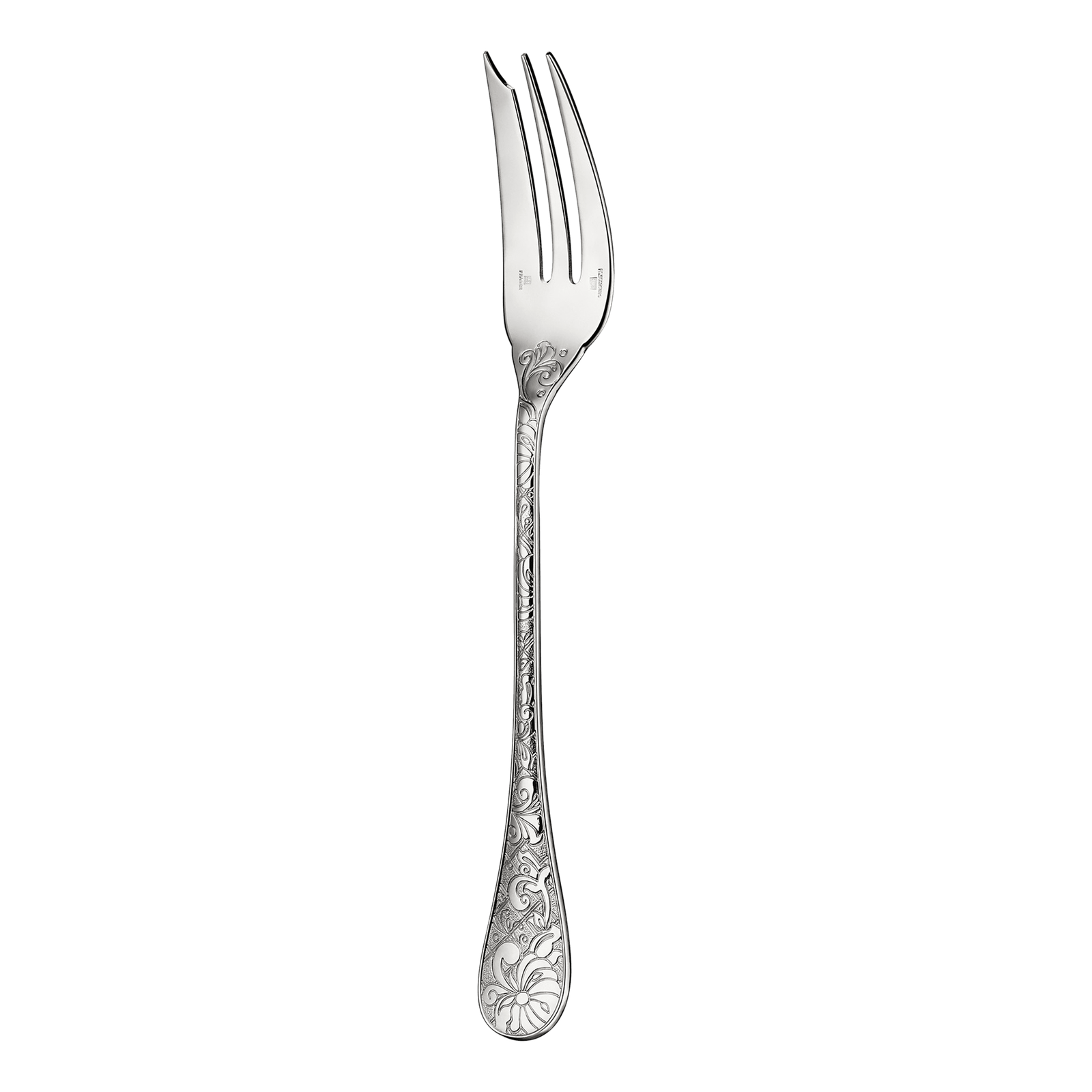 Christofle Jardin d'Eden Silver Plated Serving Fork