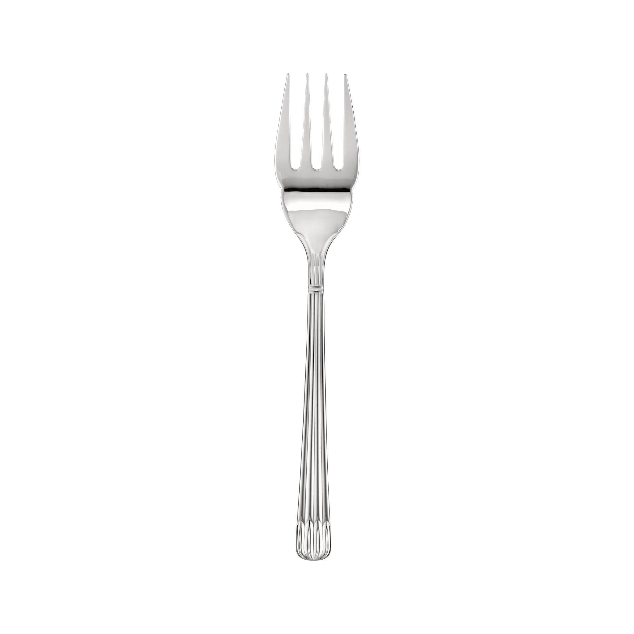 Christofle Osiris Stainless Steel Serving Fork