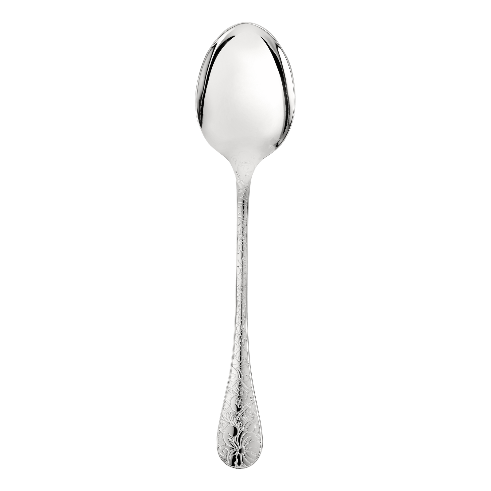 Christofle Jardin d'Eden Silver Plated Serving Spoon