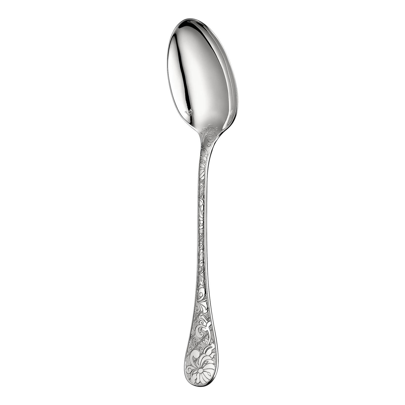 Christofle Jardin d'Eden Silver Plated Serving Spoon