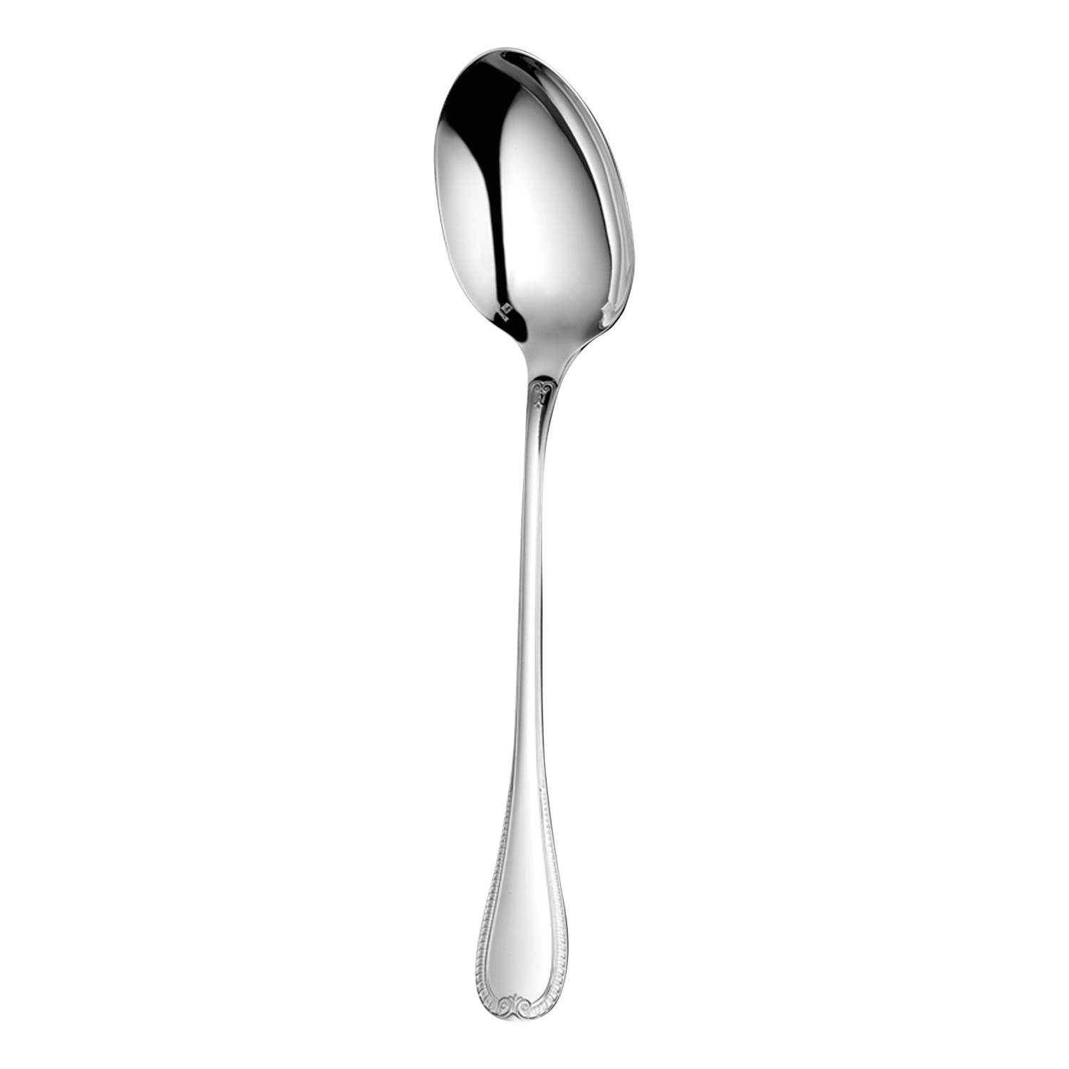 Christofle Malmaison Sterling Silver Serving Spoon