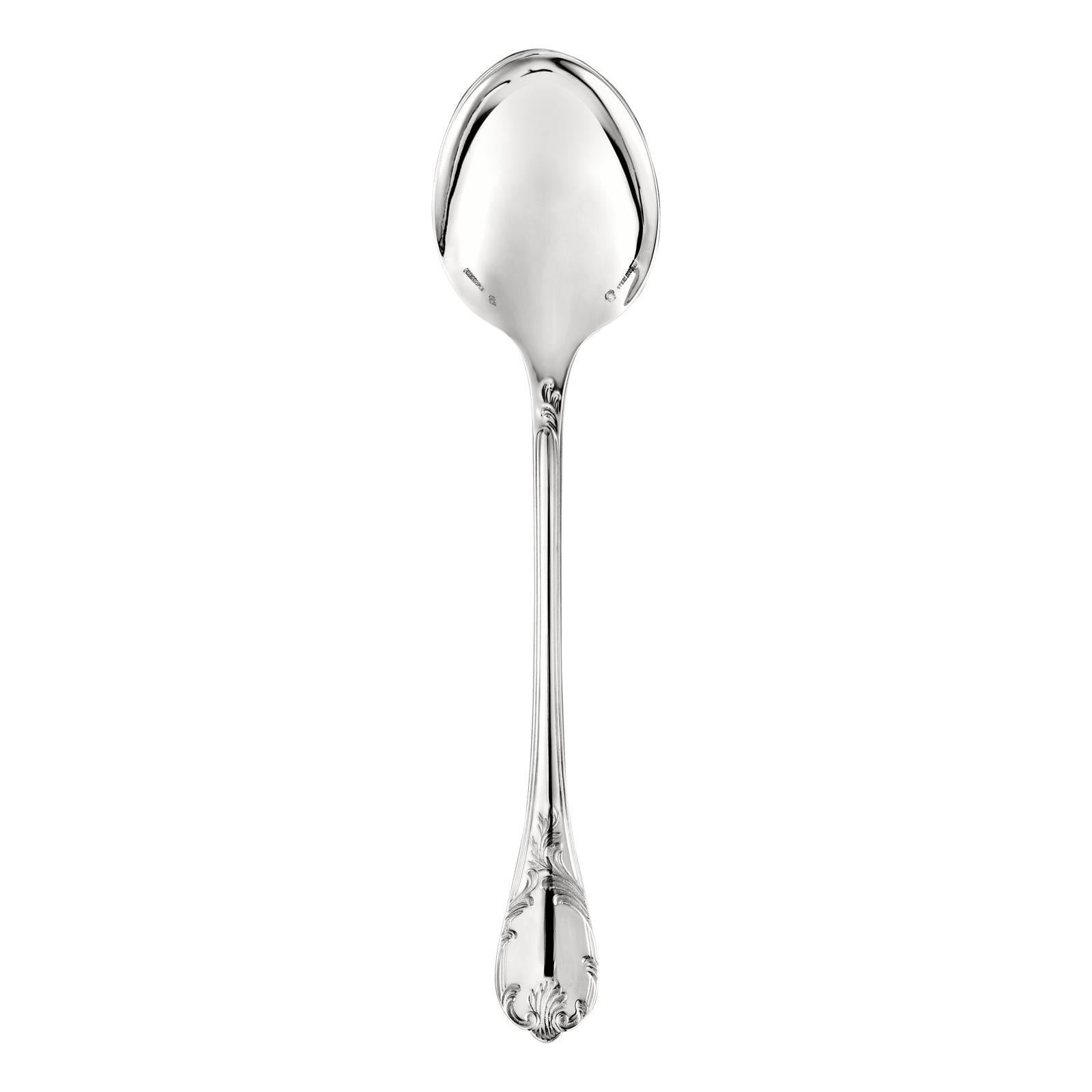 Christofle Marly Sterling Silver Serving Spoon