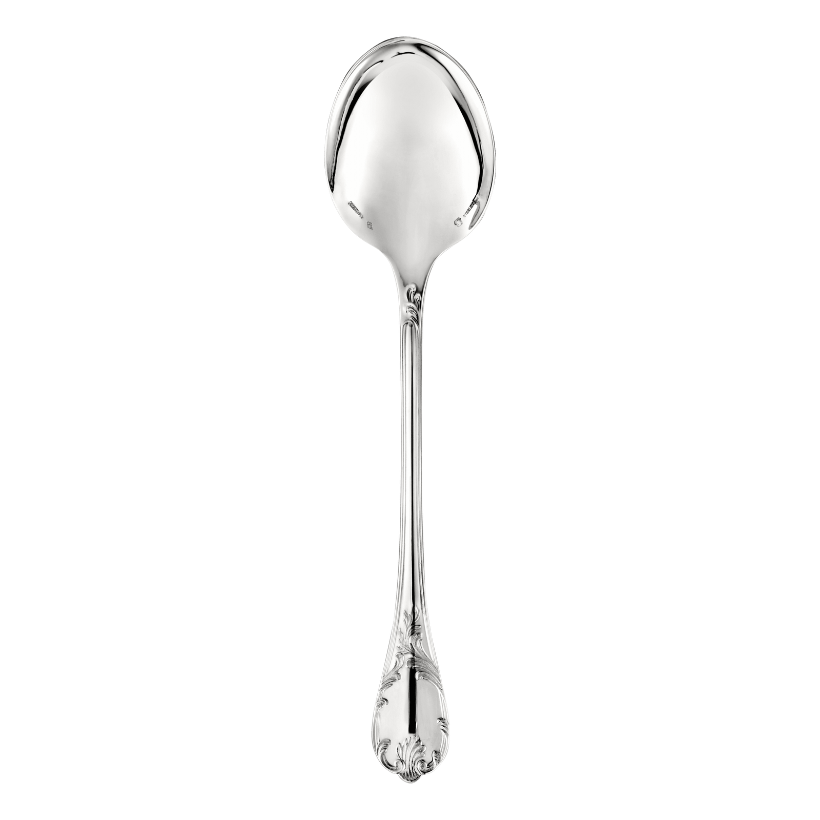 Christofle Marly Sterling Silver Serving Spoon
