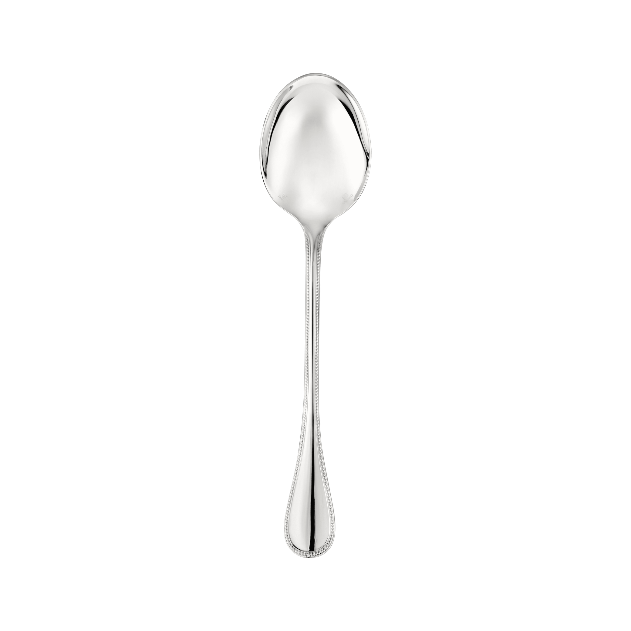 Christofle Perles Silver-Plated Serving Spoon