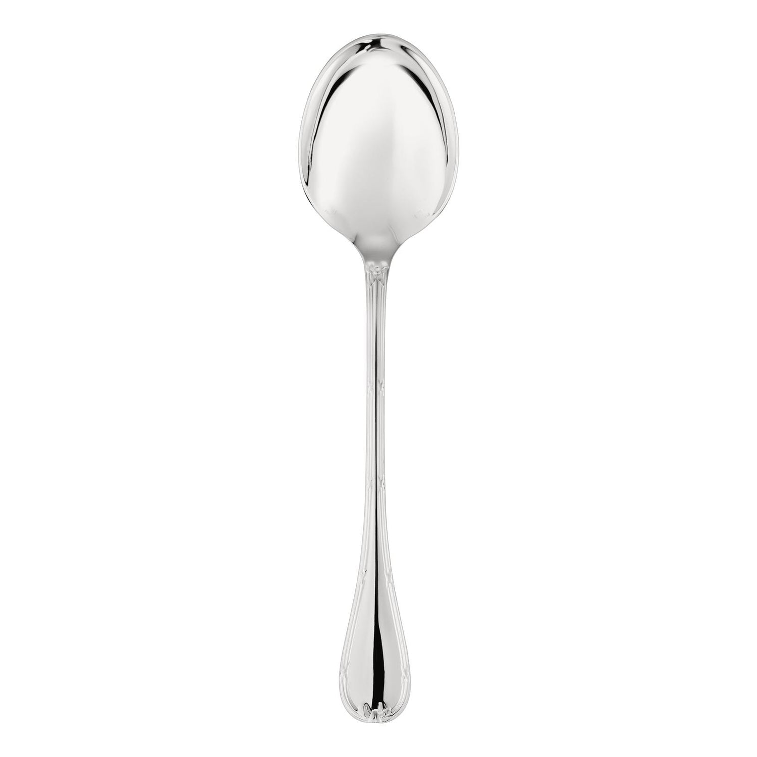 Christofle Rubans Silver Plated Serving Spoon