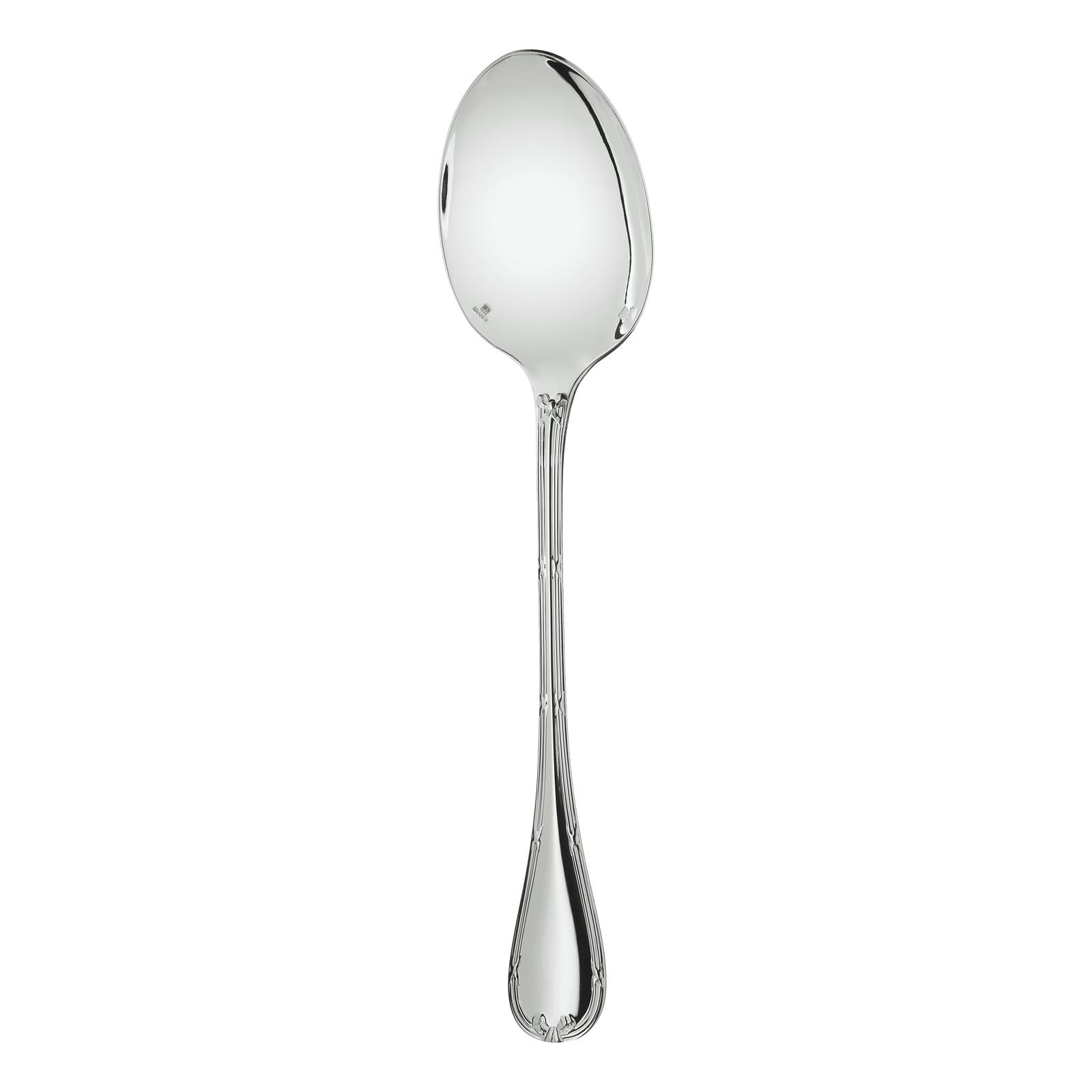 Christofle Rubans Silver Plated Serving Spoon