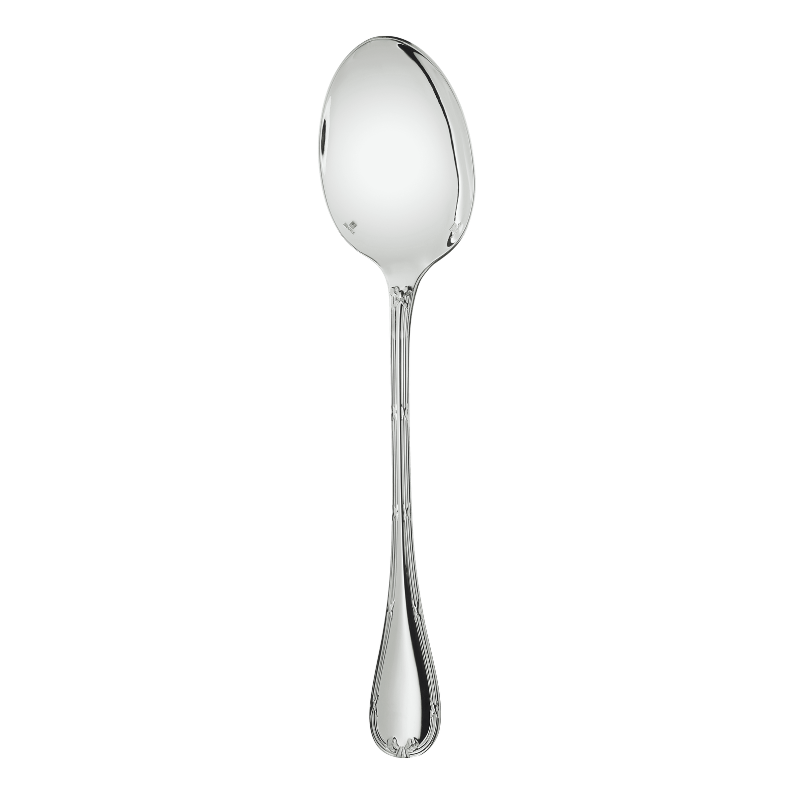Christofle Rubans Silver Plated Serving Spoon