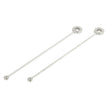 Christofle Oh de Christofle Stainless Steel Cocktail Stirrers - Set of 2