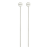 Christofle Uni Silver Plated Cocktail Stirrers - Set of 2