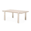 Michael Amini Lotus Bay Wide Rectangular Dining Table - Sand