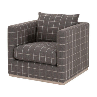 Essentials For Living Siena Plinth Base Swivel Club Chair