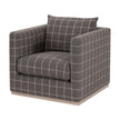 Essentials For Living Siena Plinth Base Swivel Club Chair