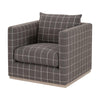 Essentials For Living Siena Plinth Base Swivel Club Chair