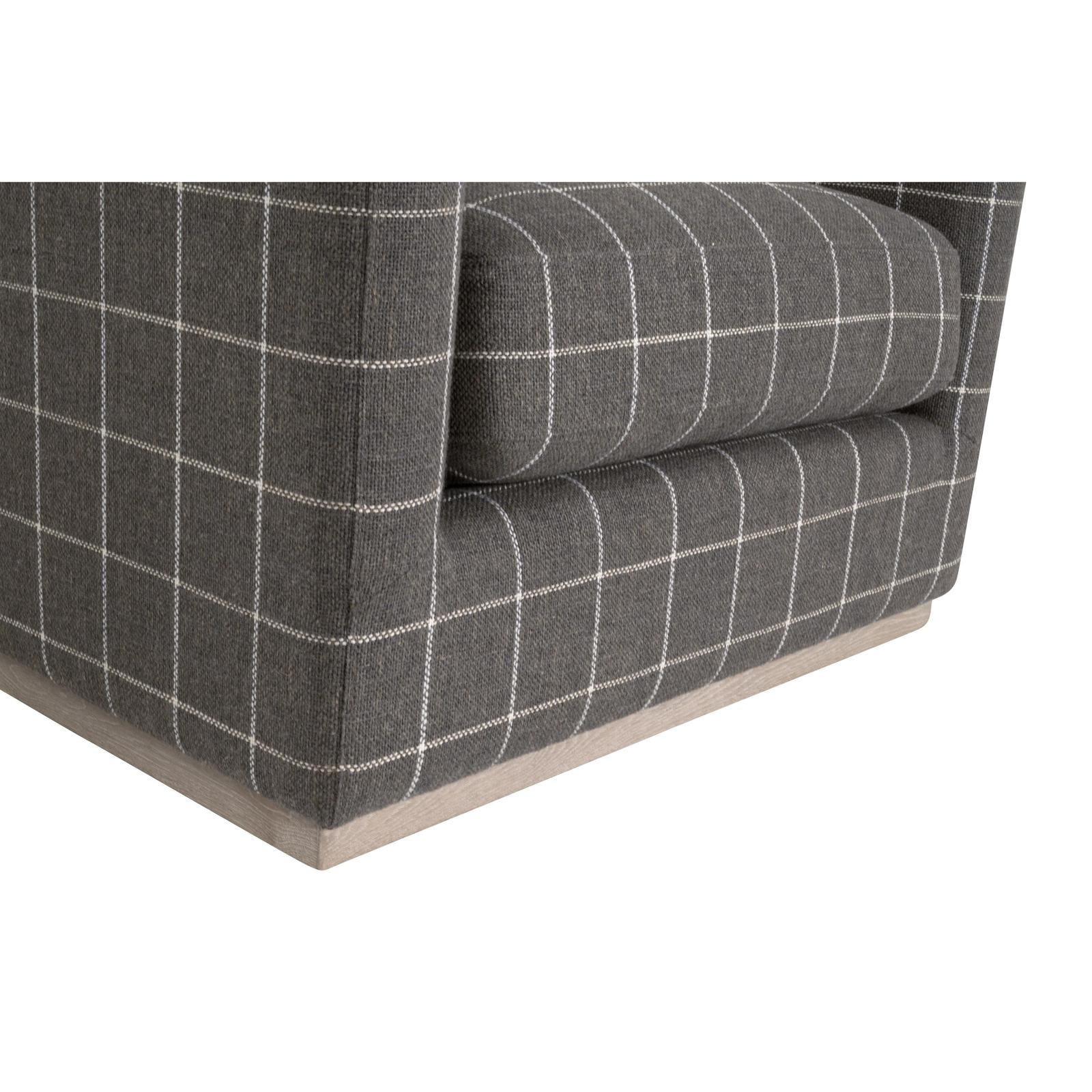 Essentials For Living Siena Plinth Base Swivel Club Chair