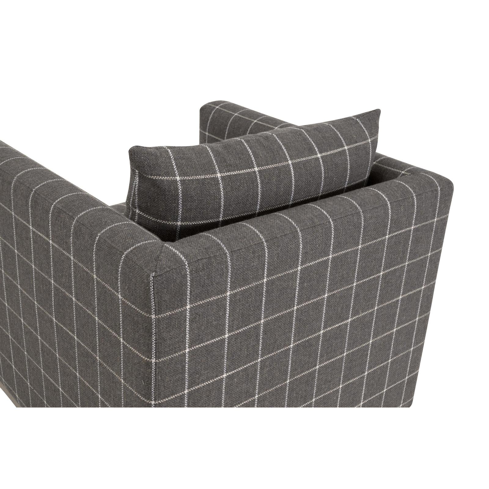Essentials For Living Siena Plinth Base Swivel Club Chair