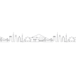 Christofle MOOD Silver Plated Coffee Skyline - 6 Pieces