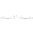 Christofle MOOD Silver Plated Coffee Skyline - 6 Pieces