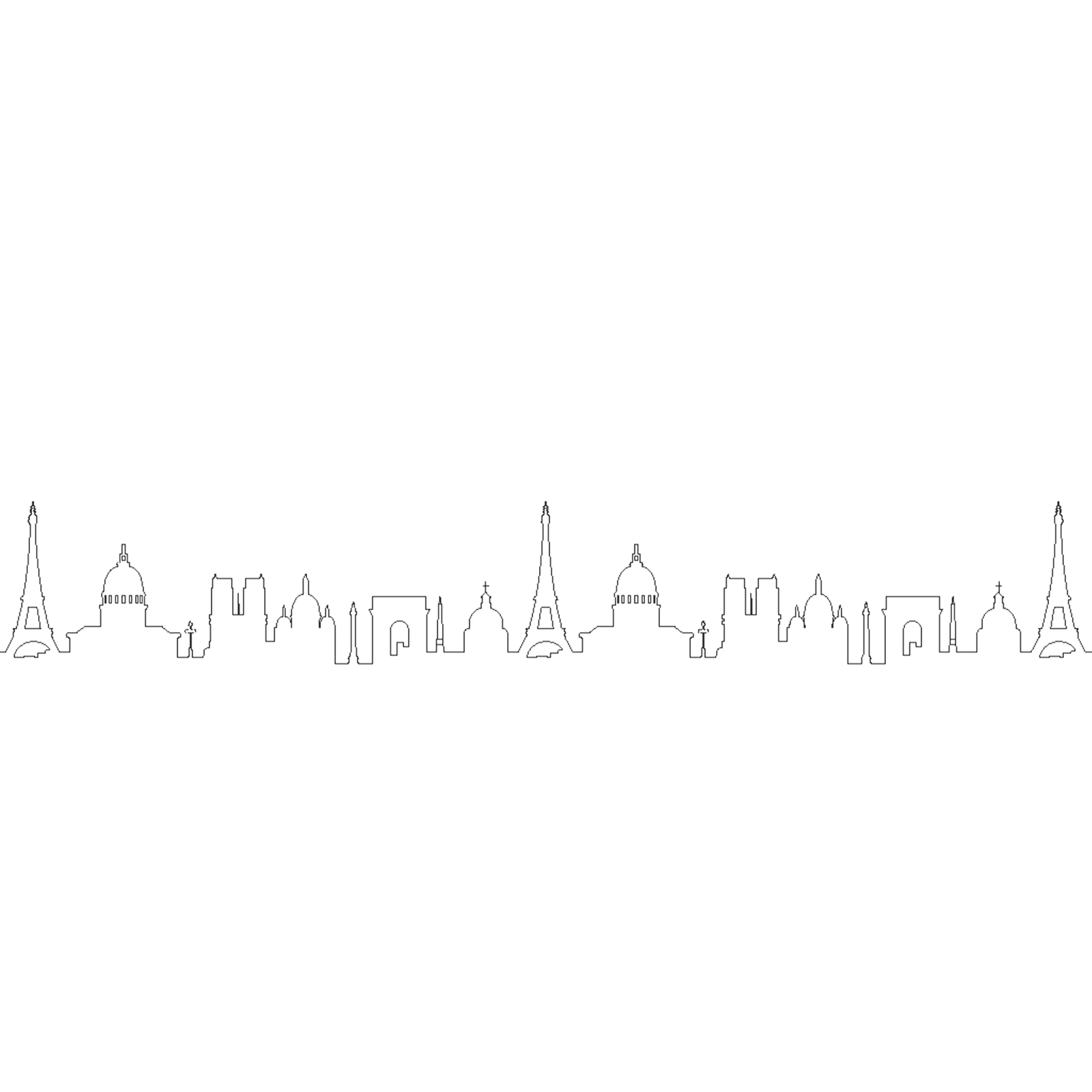 Christofle MOOD Silver Plated Coffee Skyline - 6 Pieces