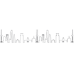 Christofle MOOD Silver Plated Coffee Skyline - 6 Pieces