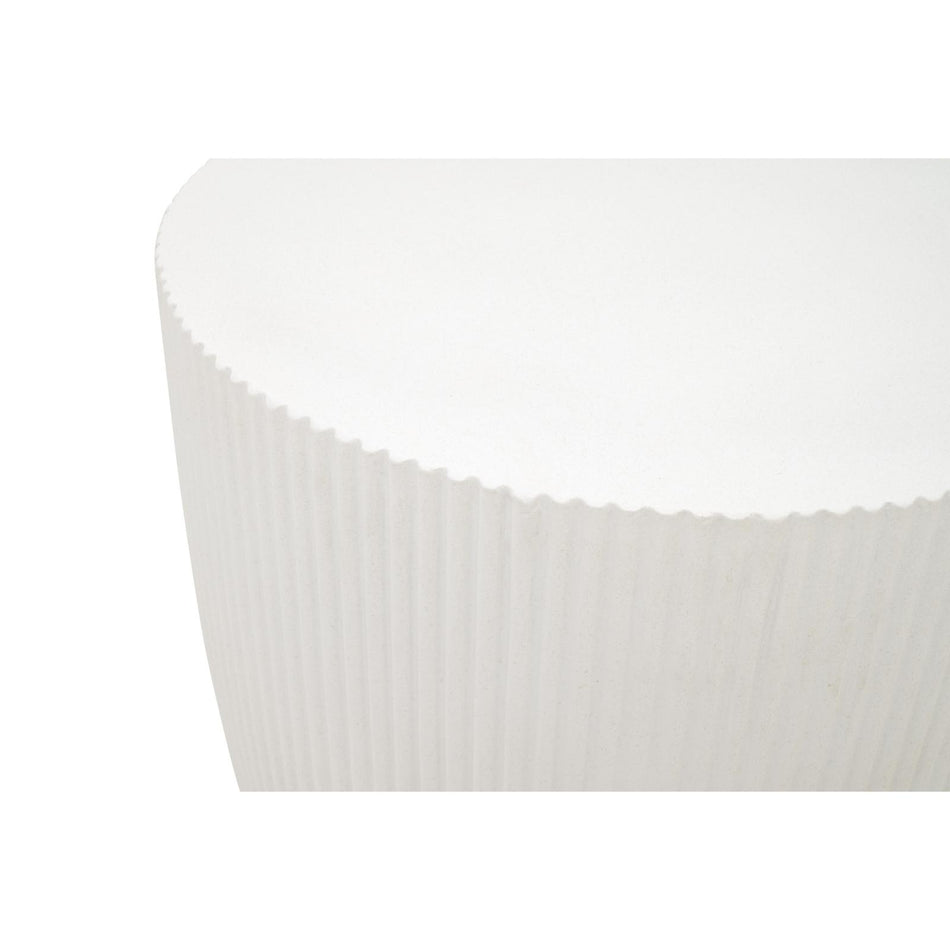 Essentials For Living Soleil Fluted End Table