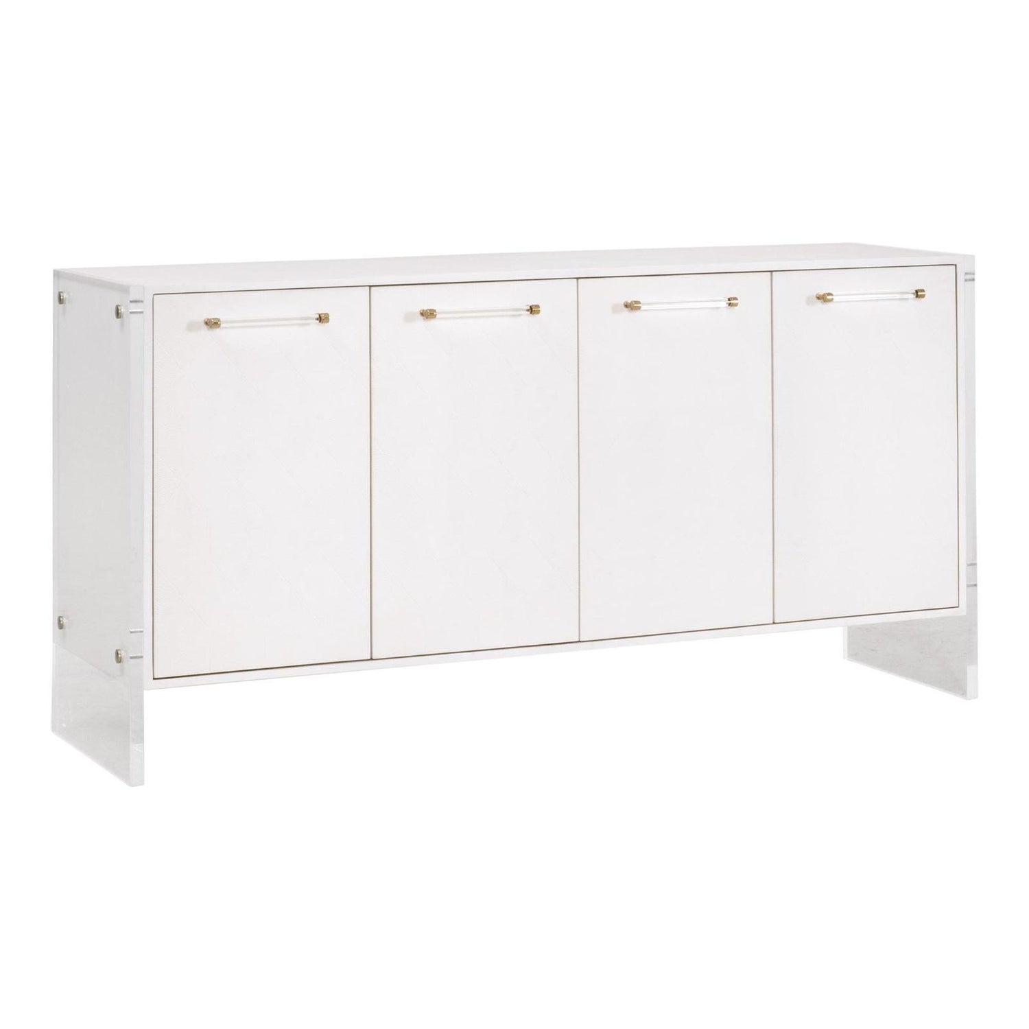 Essentials For Living Sonia Shagreen Media Sideboard Clearance