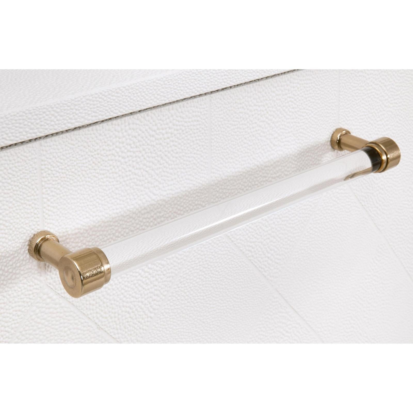 Essentials For Living Sonia Shagreen Media Sideboard Clearance