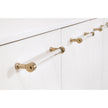 Essentials For Living Sonia Shagreen Media Sideboard Clearance