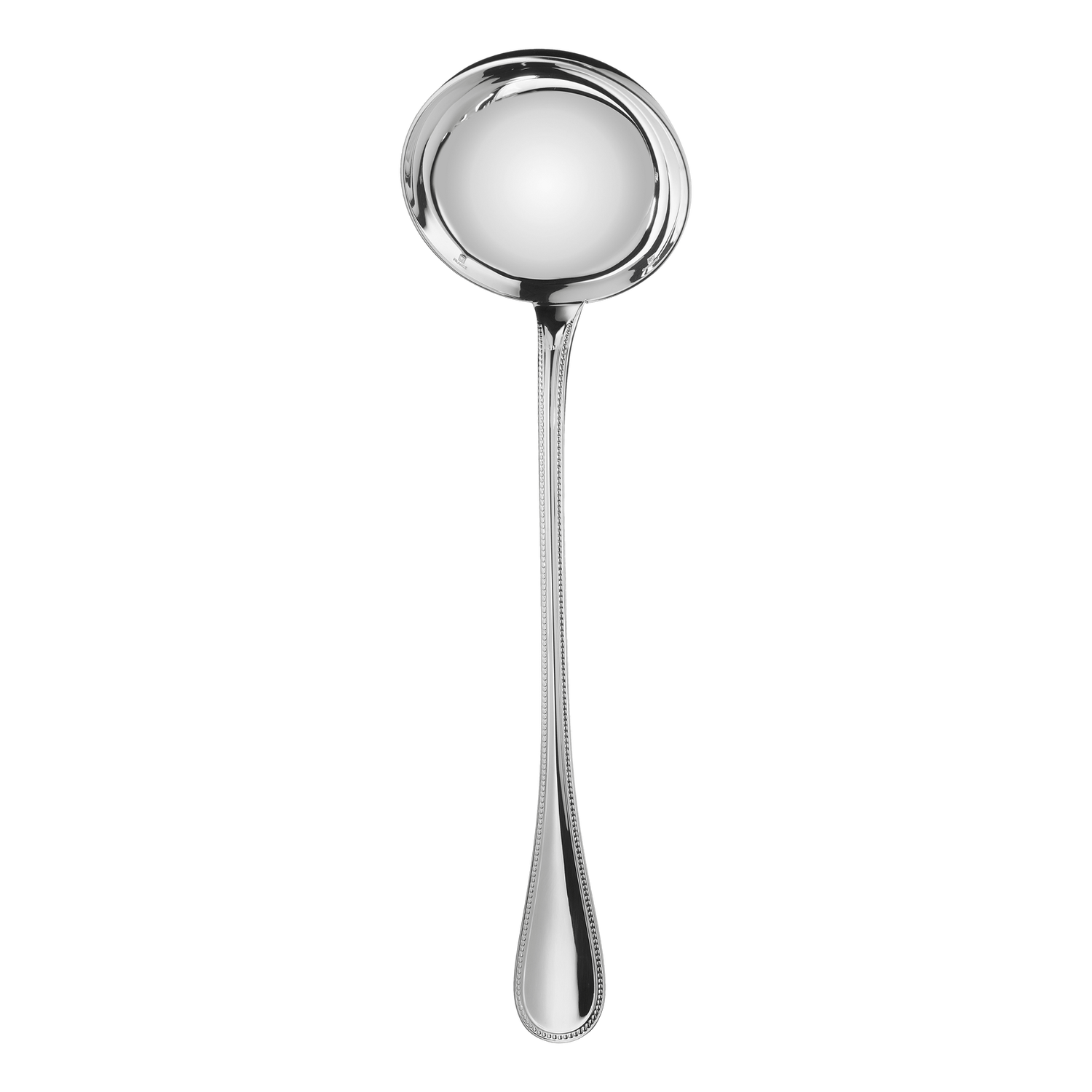 Christofle Perles Silver Plated Soup Ladle