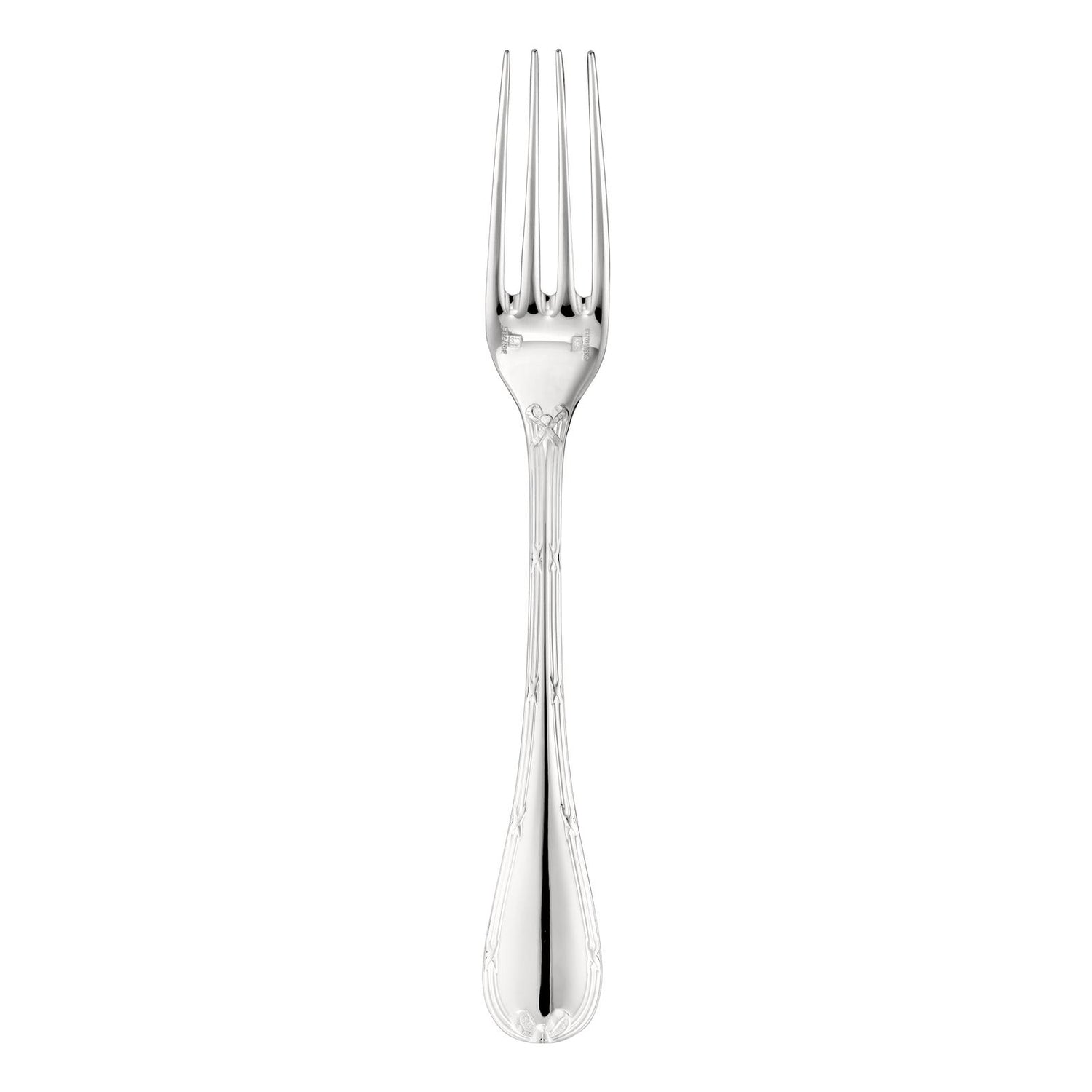 Christofle Rubans Silver Plated Standard Dinner Fork