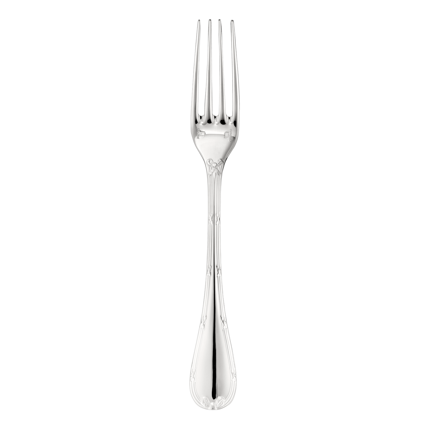 Christofle Rubans Silver Plated Standard Dinner Fork