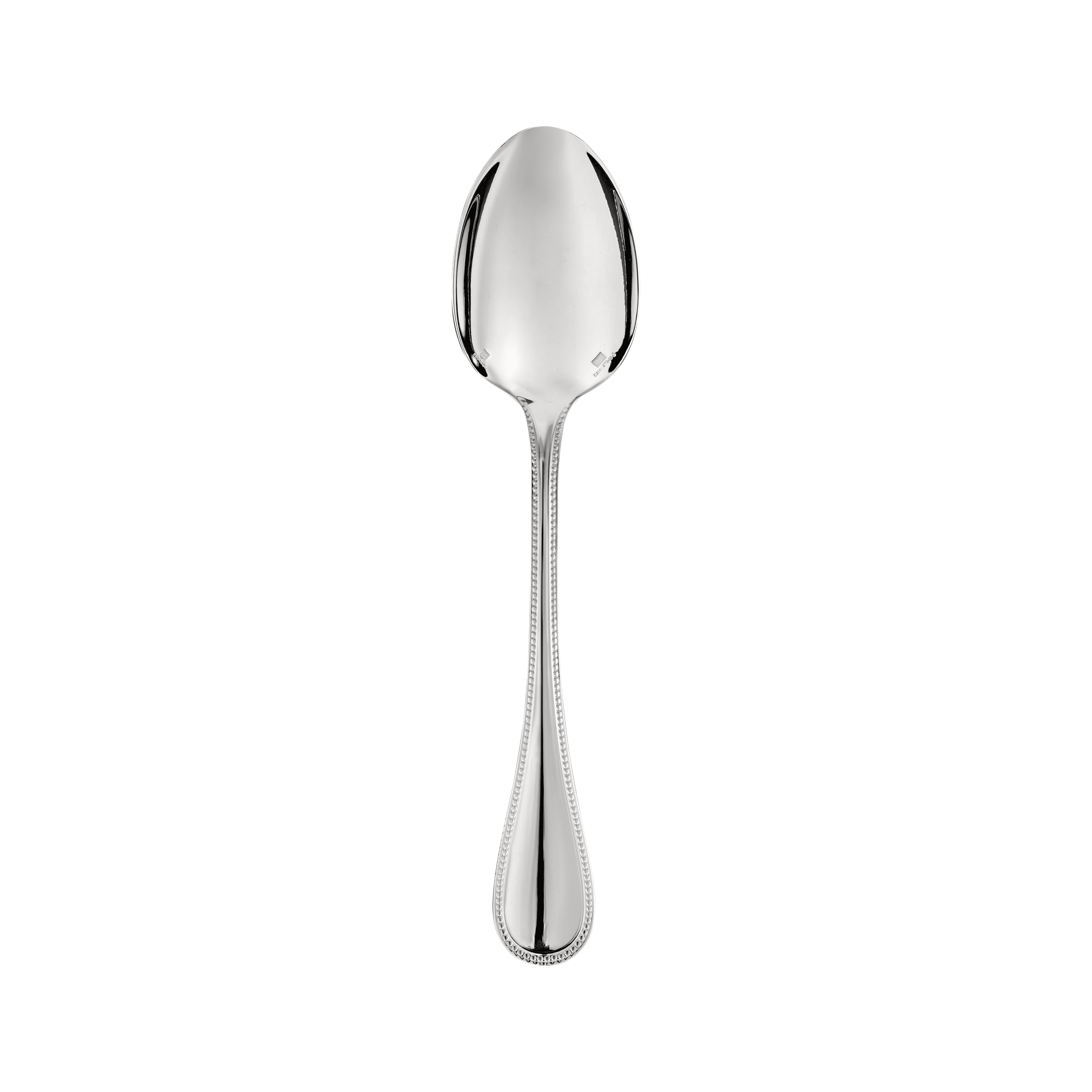 Christofle Perles Silver-Plated Standard Soup Spoon