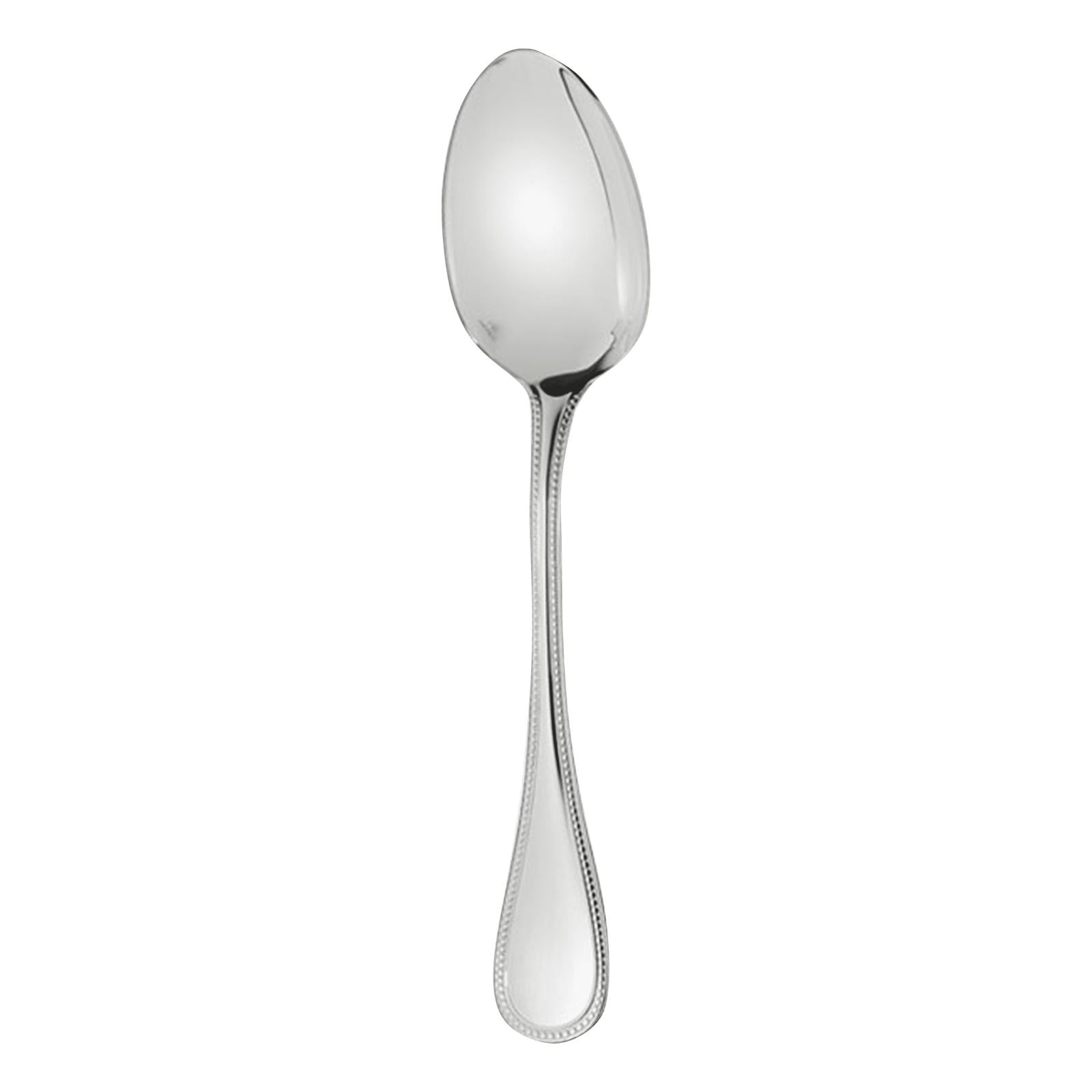 Christofle Perles Sterling Silver Standard Table Spoon