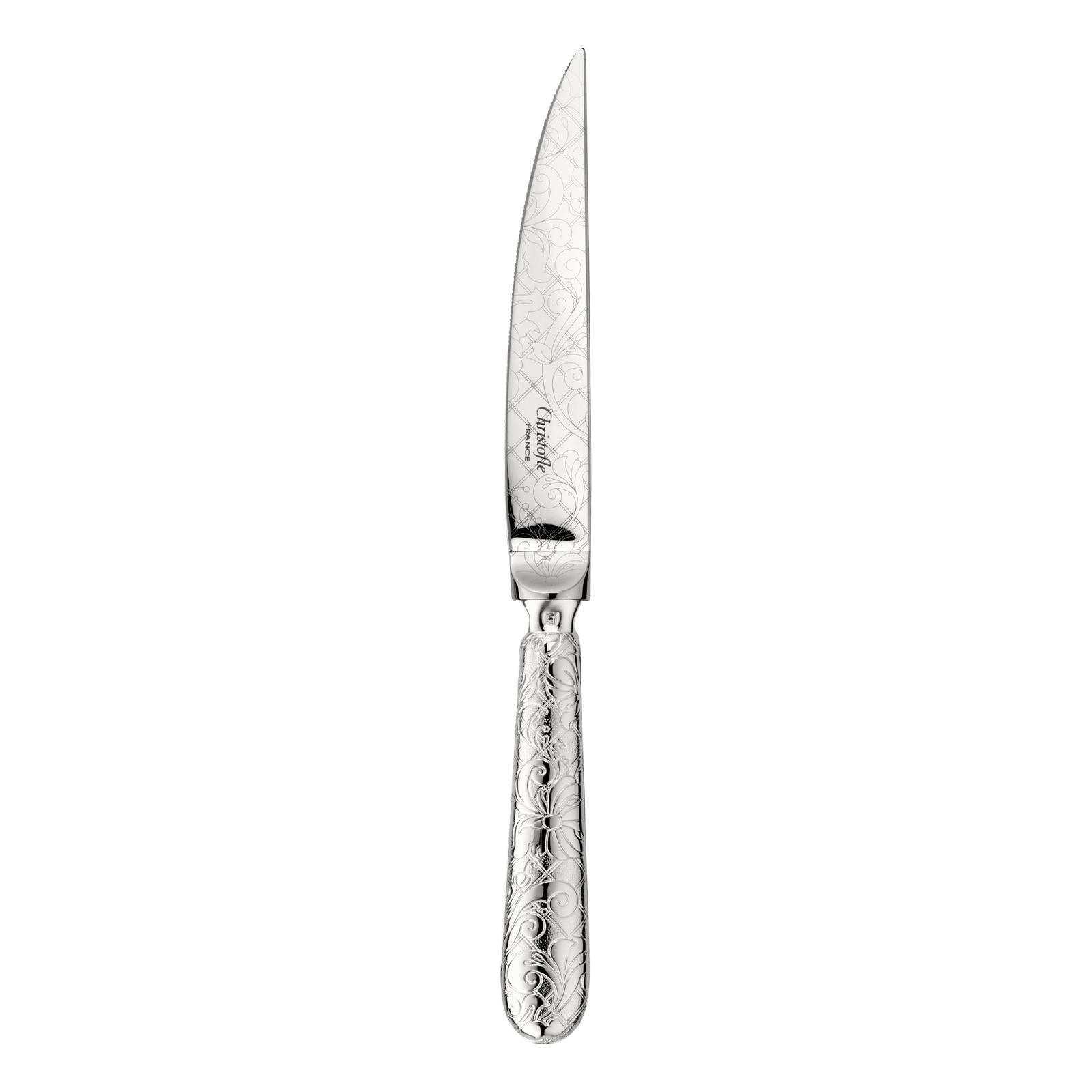 Christofle Jardin d'Eden Silver Plated Steak Knife