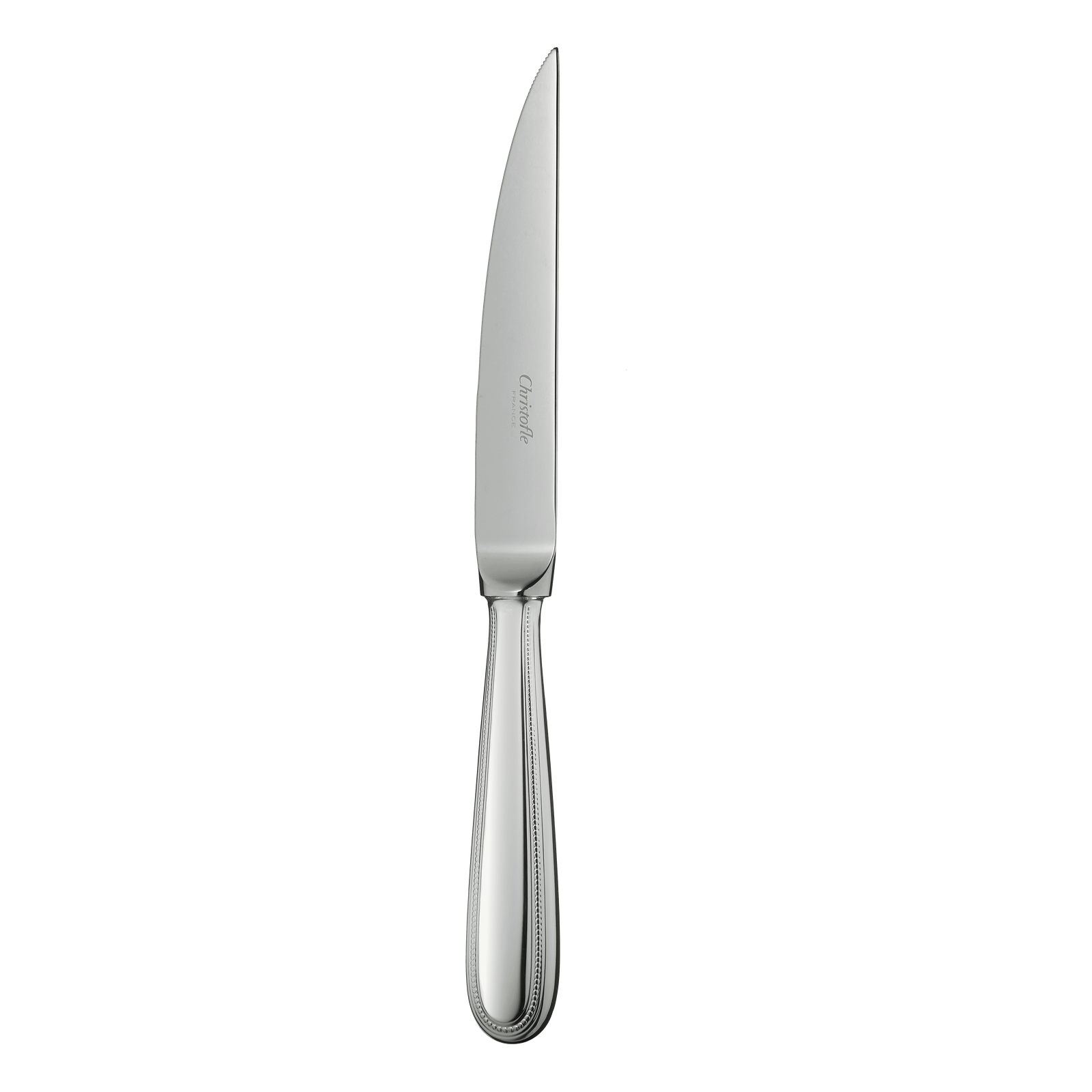 Christofle Perles Silver Plated Steak Knife