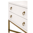 Essentials For Living Strand Shagreen 2-Drawer Nightstand