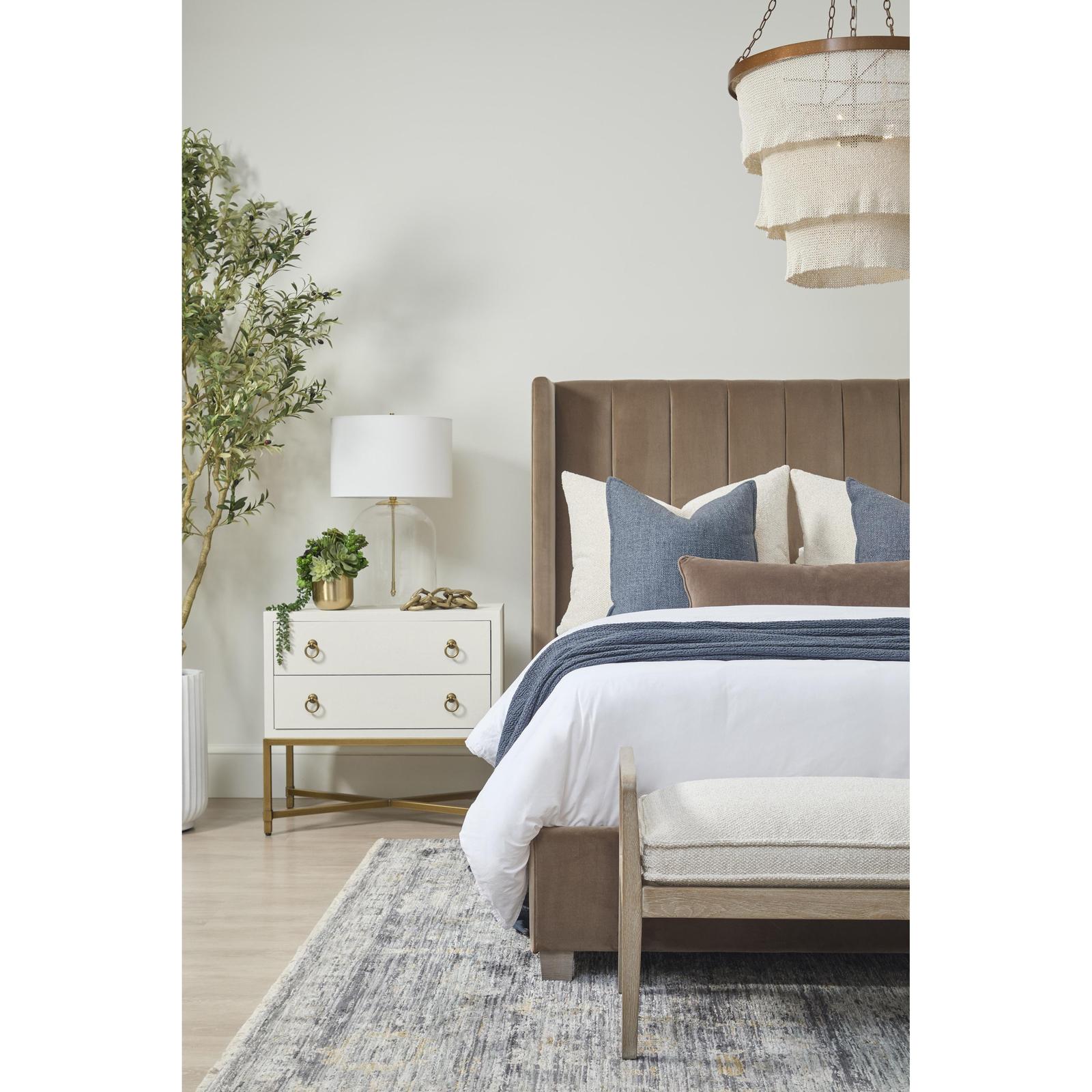 Essentials For Living Strand Shagreen 2-Drawer Nightstand