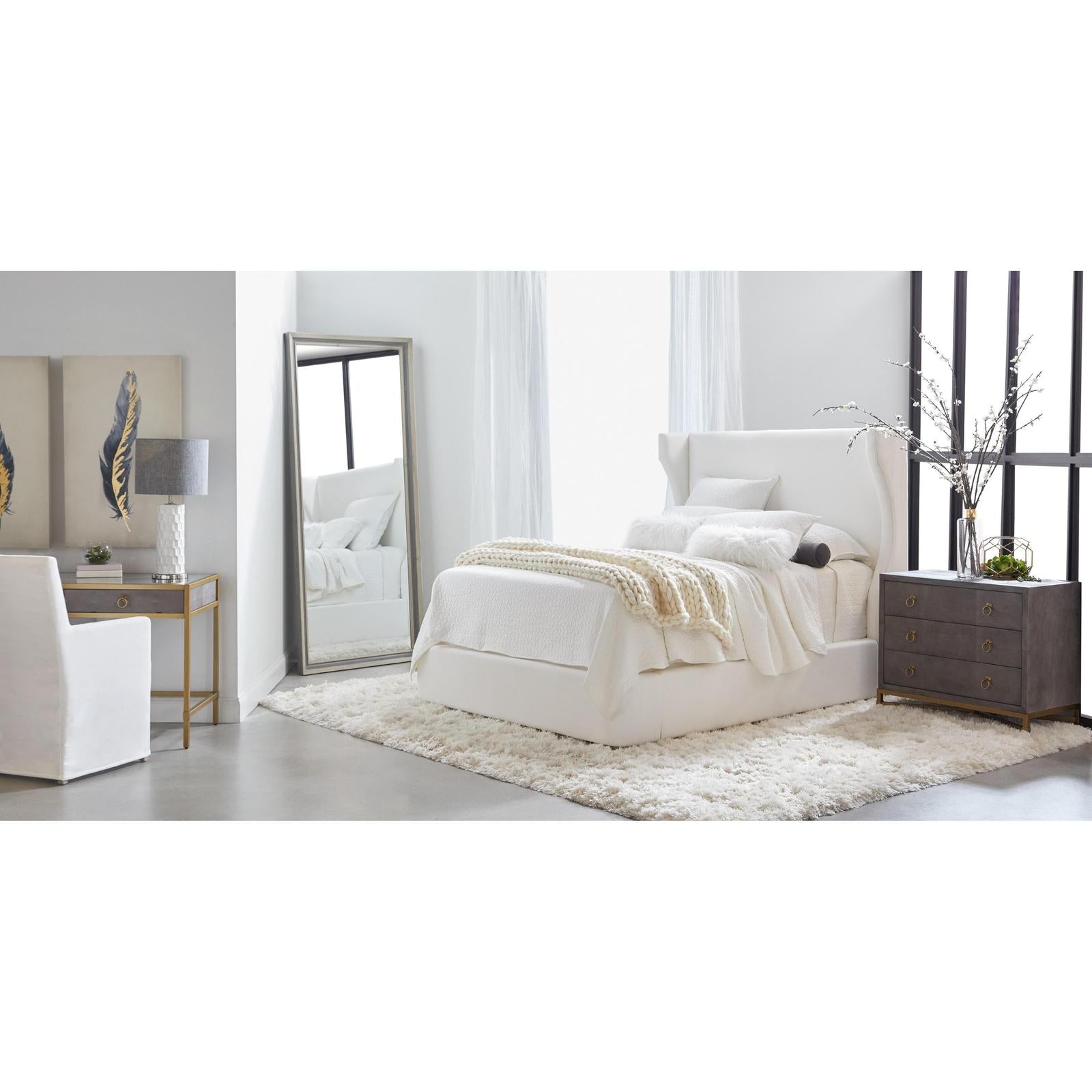 Essentials For Living Strand Shagreen 3-Drawer Nightstand