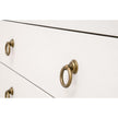 Essentials For Living Strand Shagreen 3-Drawer Nightstand