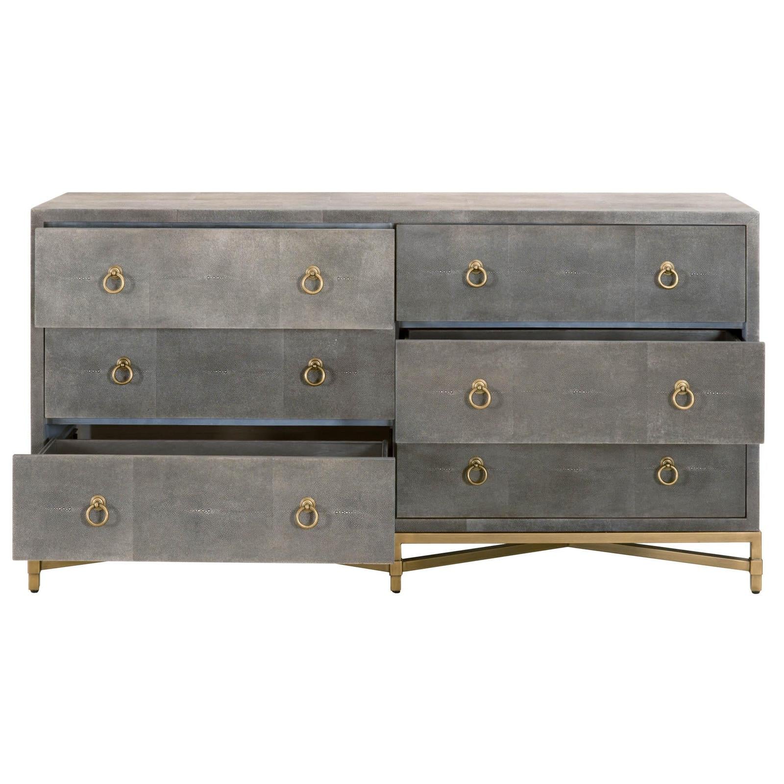 Essentials For Living Strand Shagreen 6-Drawer Double Dresser