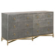 Essentials For Living Strand Shagreen 6-Drawer Double Dresser