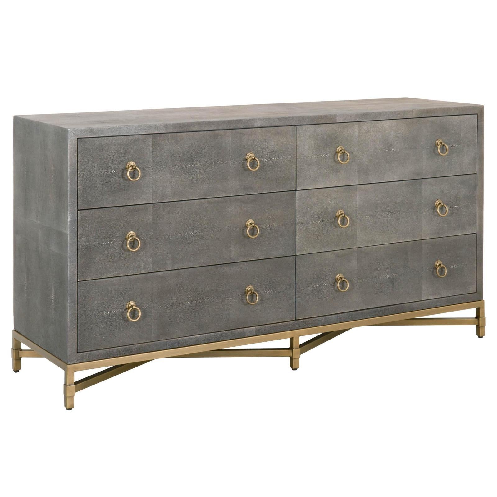 Essentials For Living Strand Shagreen 6-Drawer Double Dresser
