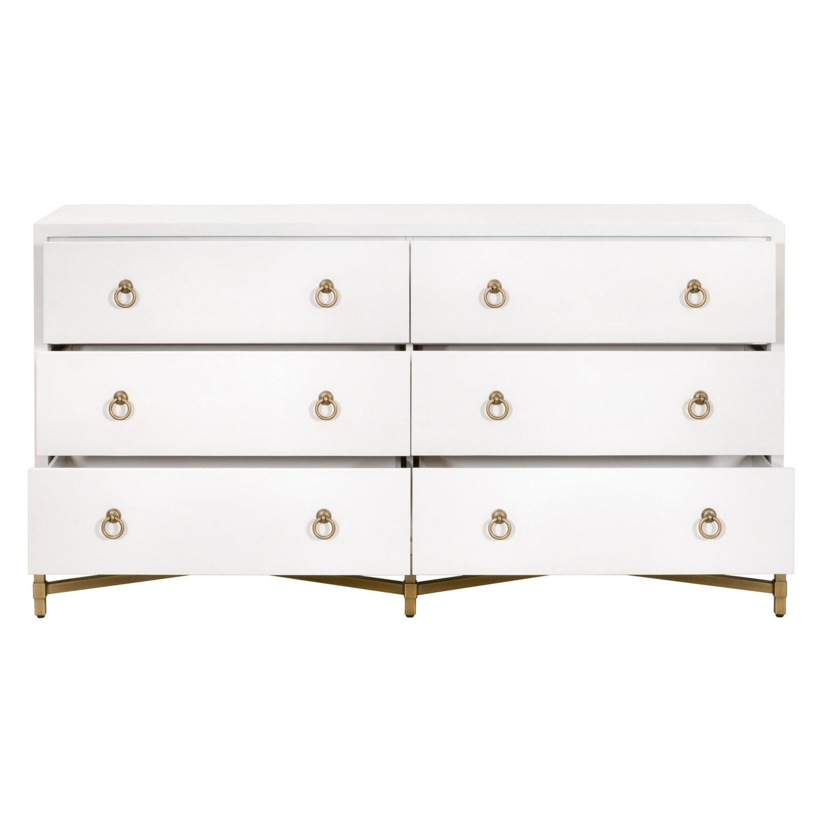 Essentials For Living Strand Shagreen 6-Drawer Double Dresser