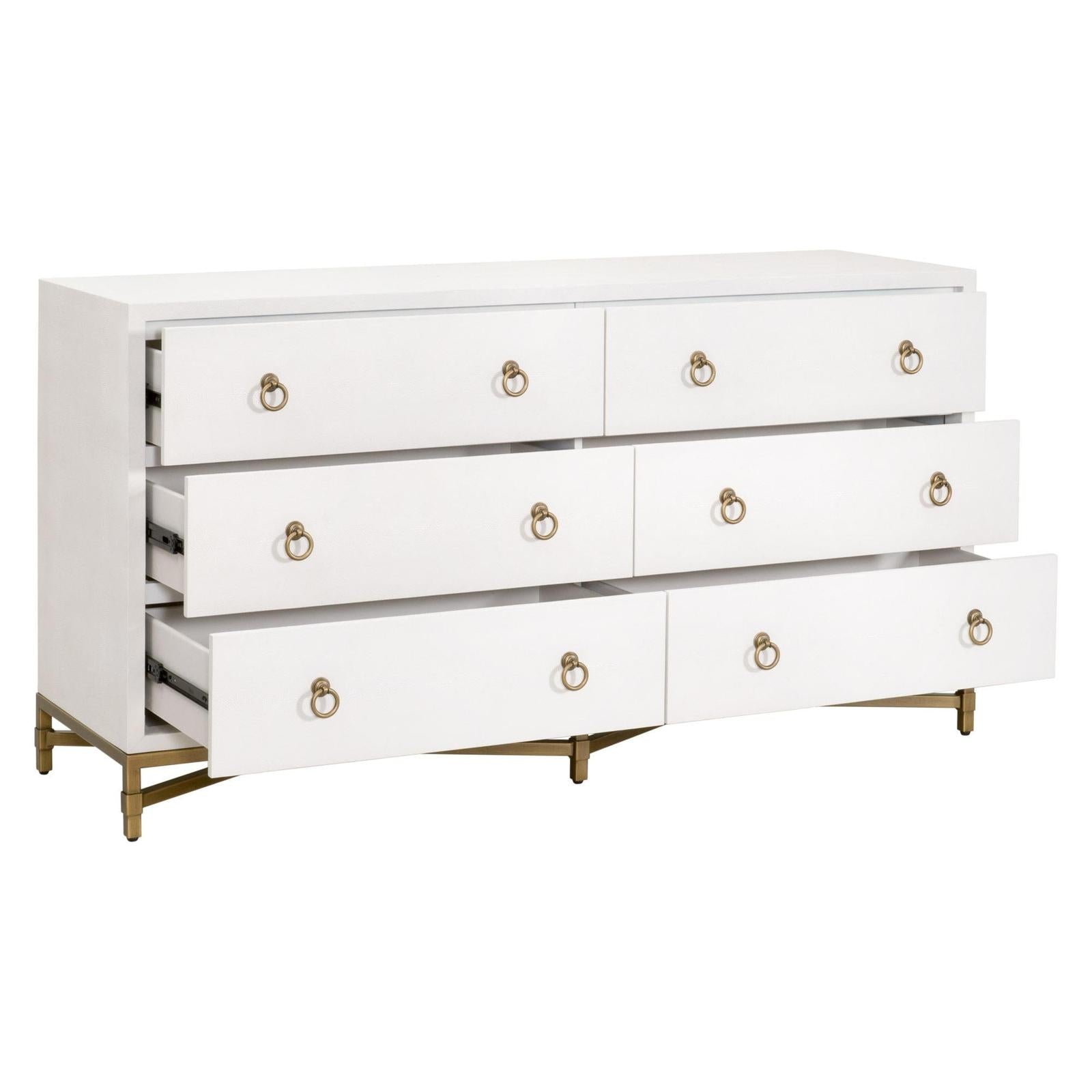 Essentials For Living Strand Shagreen 6-Drawer Double Dresser