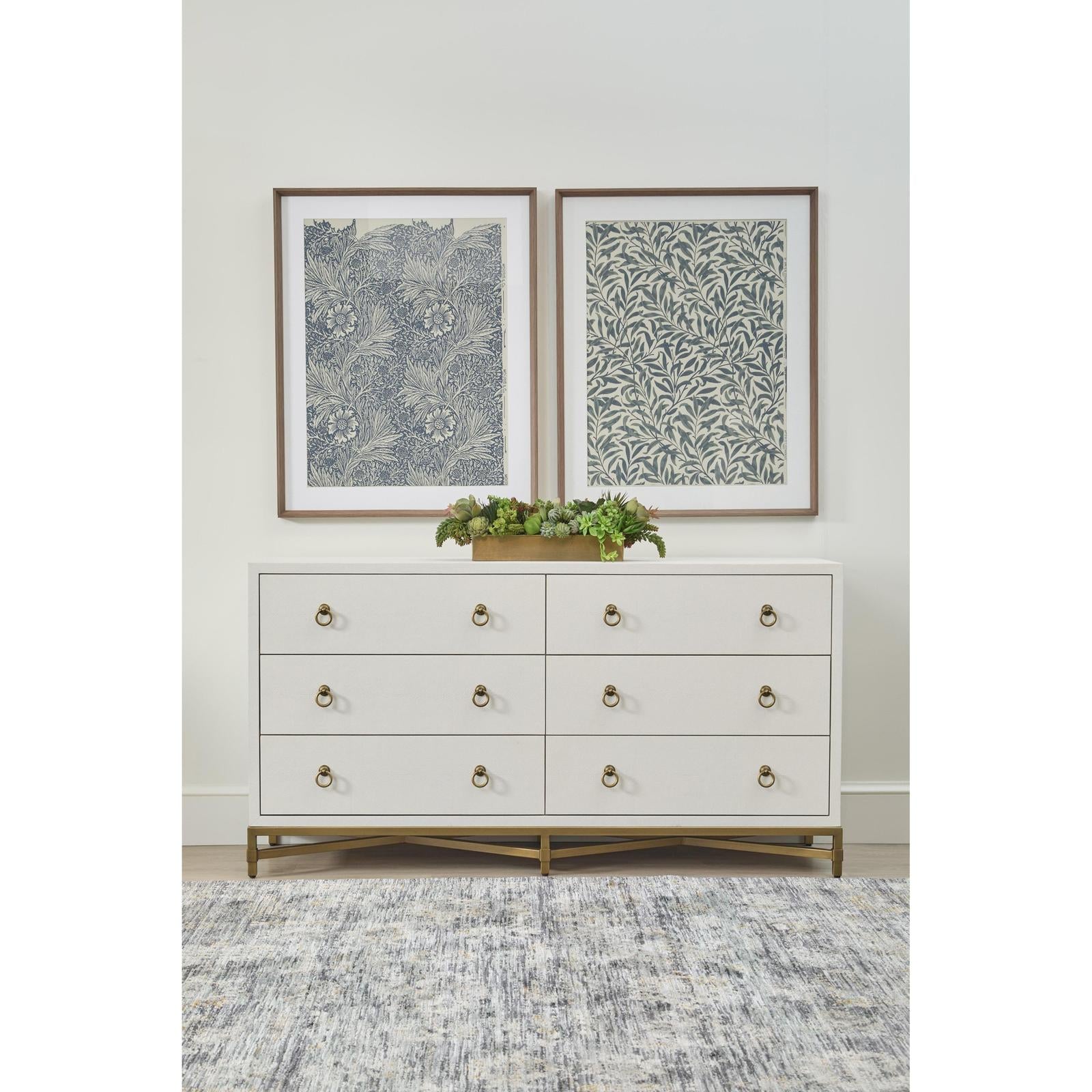 Essentials For Living Strand Shagreen 6-Drawer Double Dresser