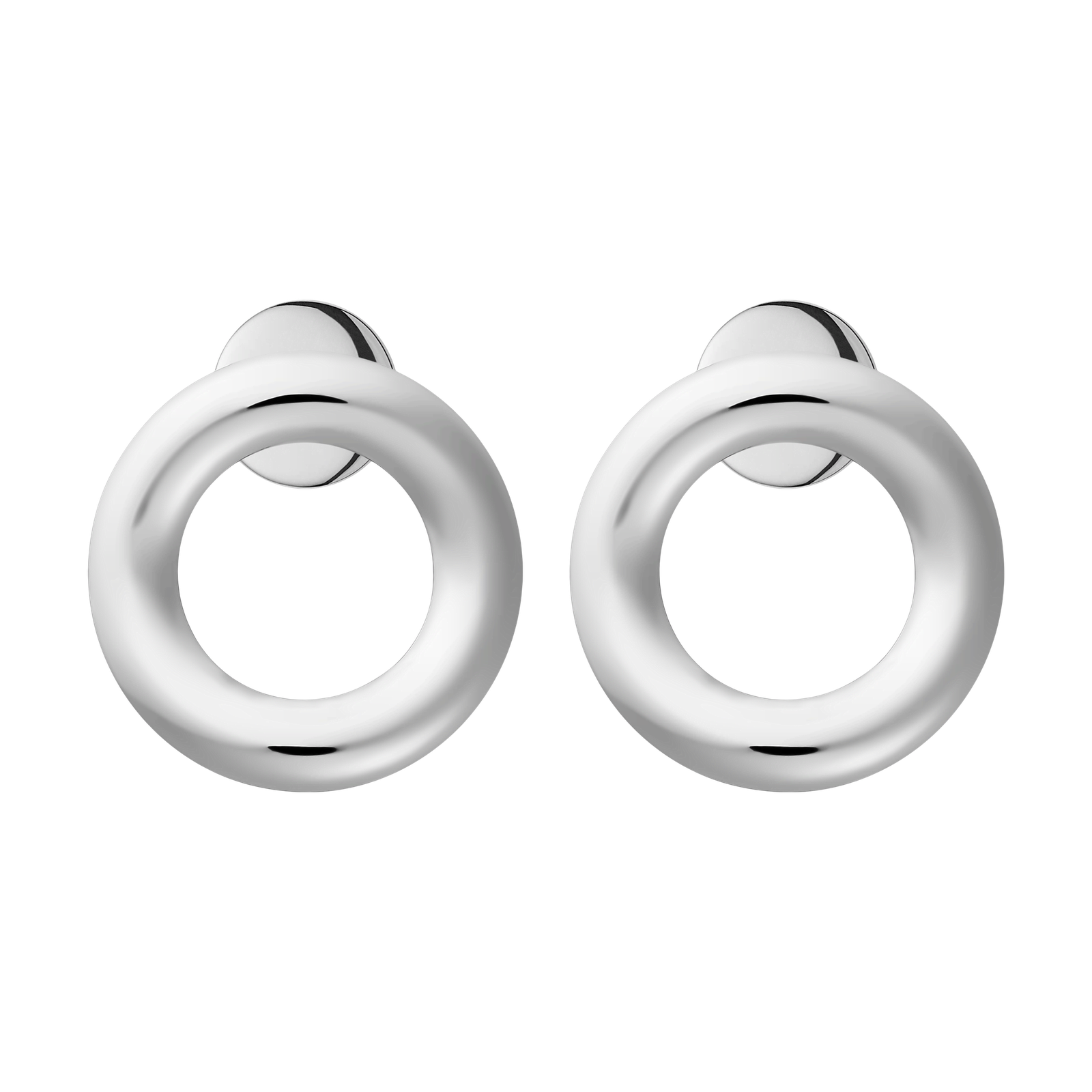 Christofle Idole de Christofle Sterling Silver Studs