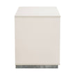 Michael Amini Pavira 1-Drawer Nightstand with LED Lights - Stone