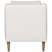 Vanguard Josie Chair - Callaloo Cotton Fabric with Flaxen Stone Finish Tapered Leg